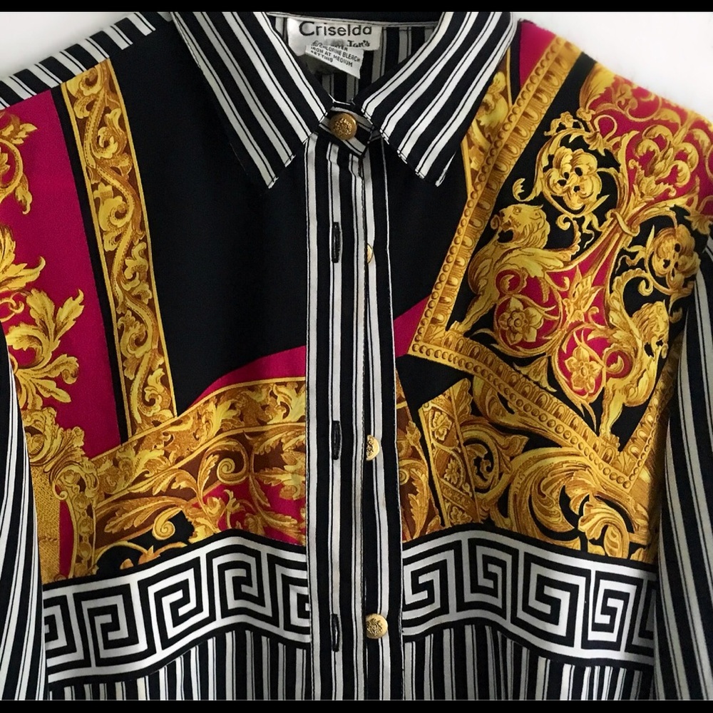 Criselda Silk Baroque styles blouse